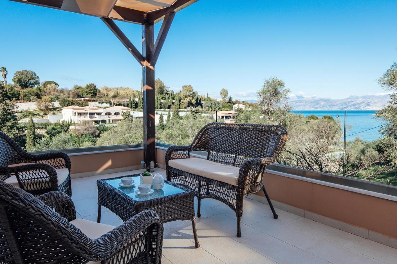 Villa Breeze & Villa Coco By Konnect, Avlaki Beach Kassiopi Dış mekan fotoğraf